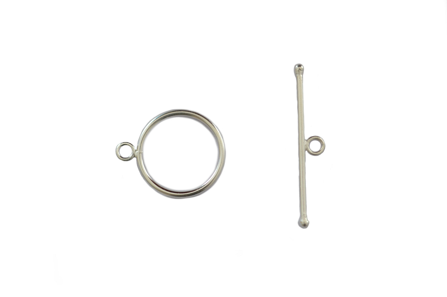 Clasp, Toggle, Sterling Silver, Jump Ring