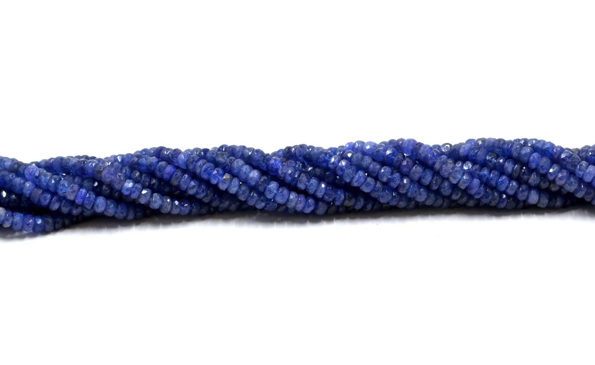 Tanzanite Rondelle Beads