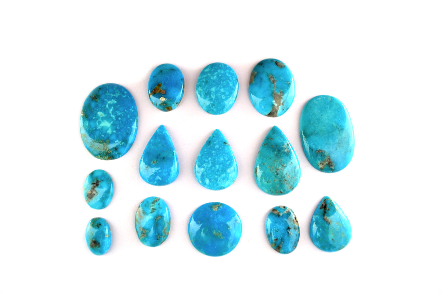Turquoise Cabs (Sold Per Lot)