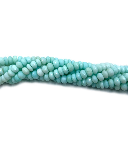 Peruvian Opal Rondelle Beads