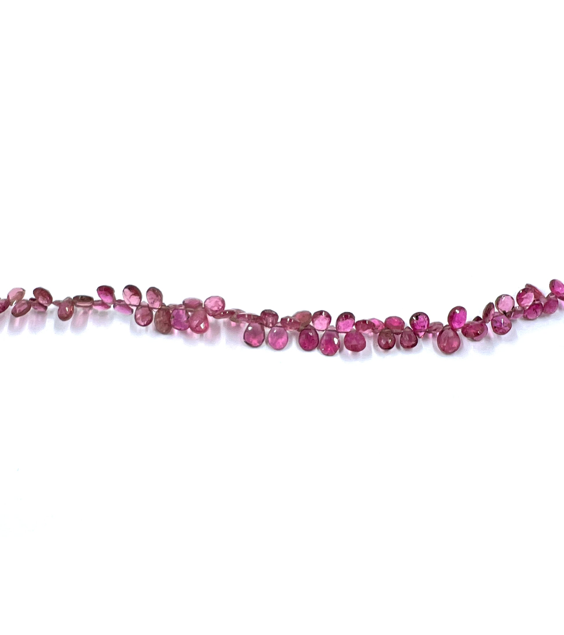 Pink Tourmaline Gemstone Beads