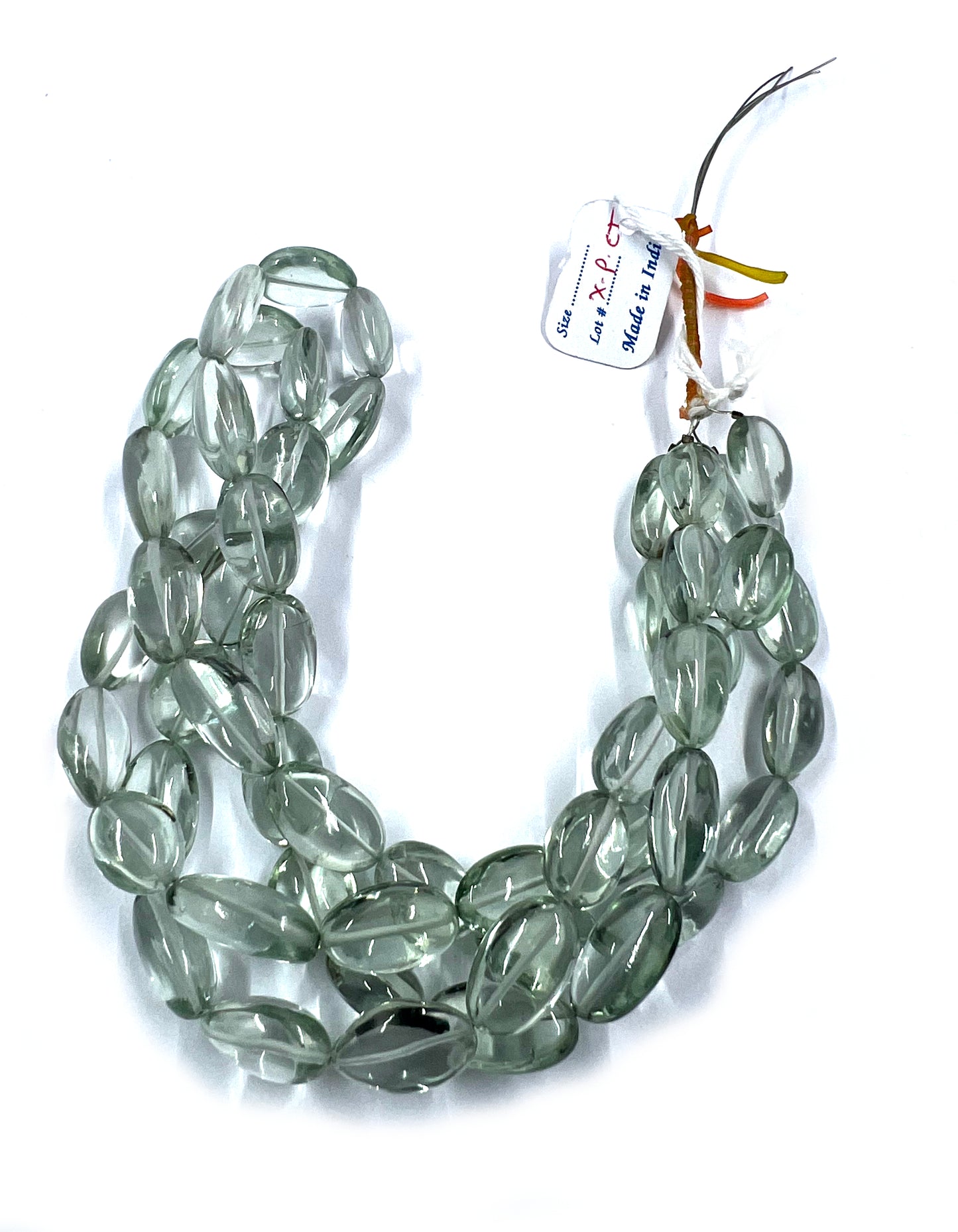 Green Amethyst Beads