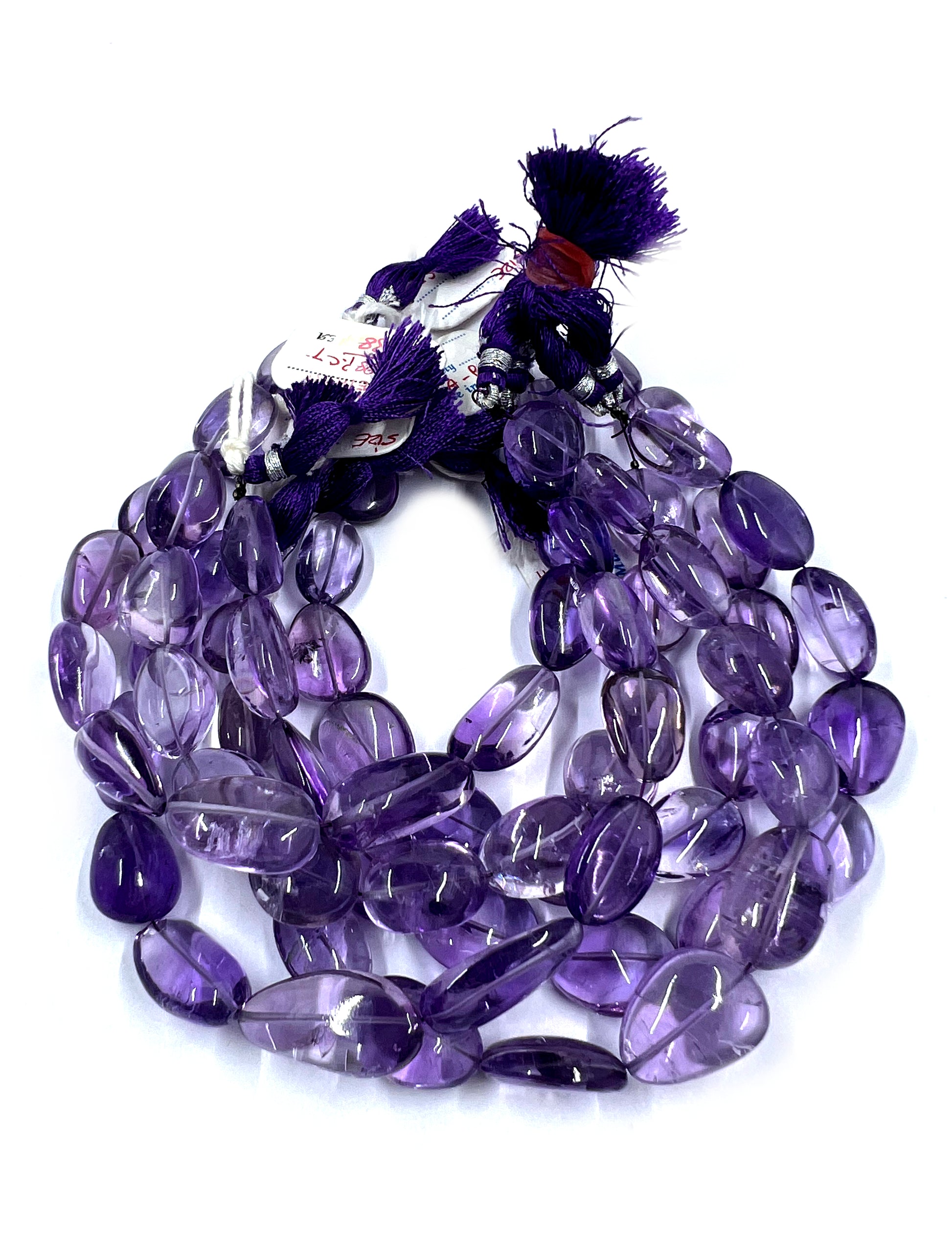 Amethyst Nugget Smooth Beads