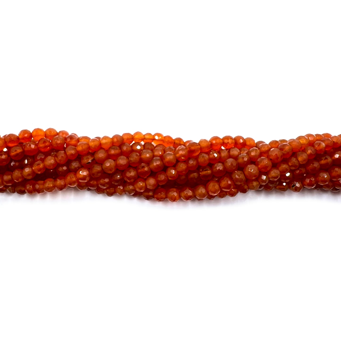 Carnelian Round Gemstone Beads