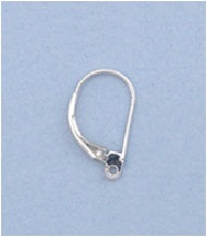 925 Sterling Silver, Leverback with open loop, Ear Wire. Sold per pair