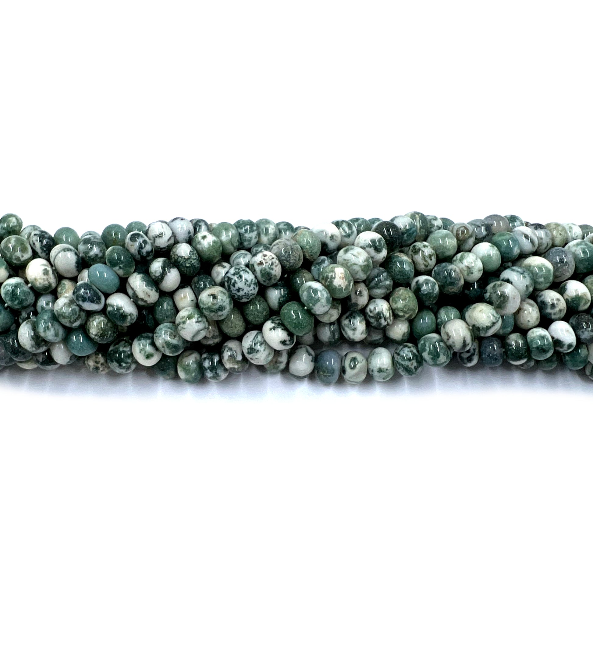 Tree Agate Gemstone Beads